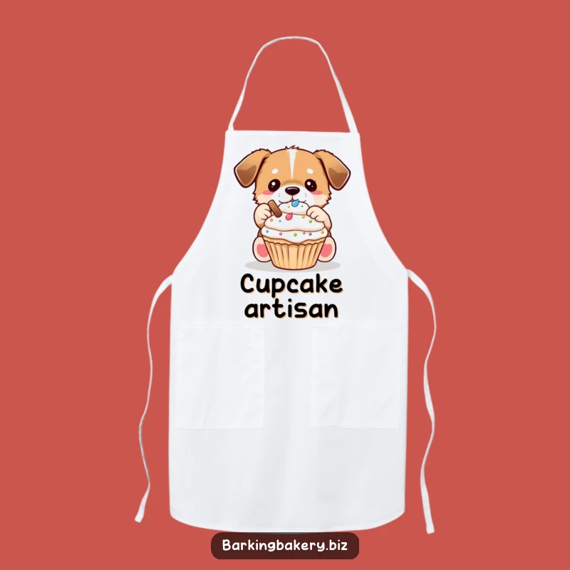 Funny Dog Decorator Apron: Cupcake Topping Fun, Protect Clothes Hilariously