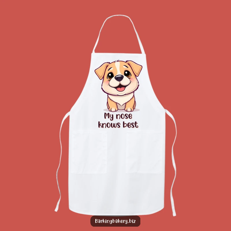 Funny Floury Dog Apron: Bake Messily with a Happy Wiggling Pup, Essential Funny Gift