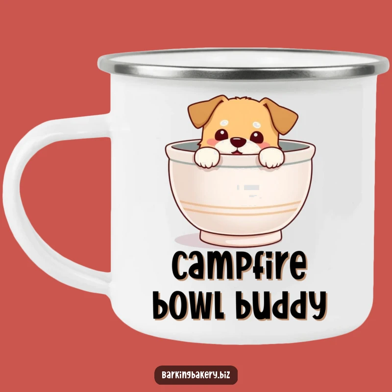 Durable Funny Mixing Bowl Dog Camping Mug: Enjoy Drinks with a Delighted Pup, Great Funny Gift