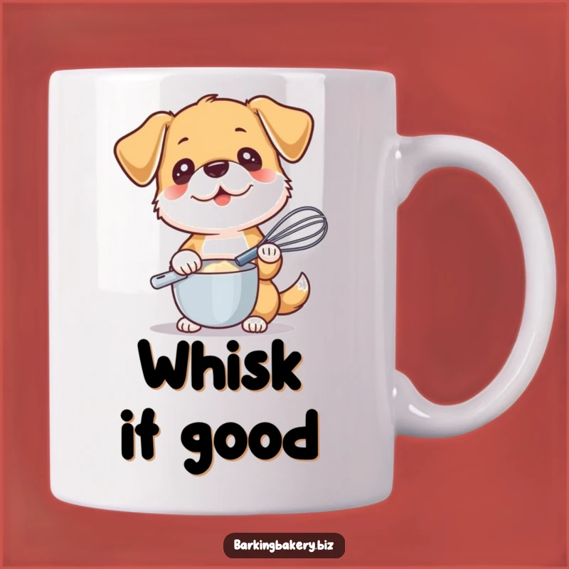 Funny Dog Chef Mug - Whisk Ready Canine Baker, Perfect Gift!