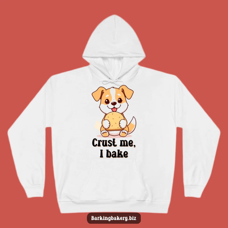 Funny Bread Baker Dog Hoodie: Cozy Proud Pup Loaf Comfort