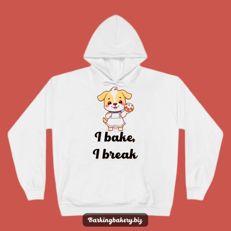 Funny Cookie Decorating Dog Hoodie: Cozy Baker Vibes & Proud Pup