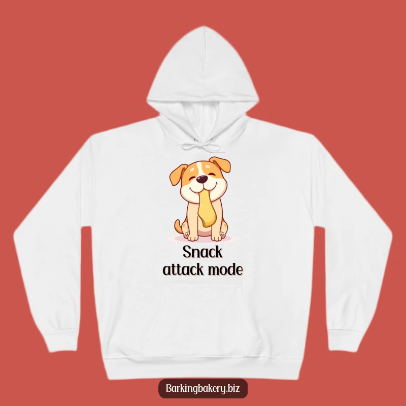 Funny Doggy Pastry Heist Hoodie: Stay Cozy with Hilarious Canine Charm
