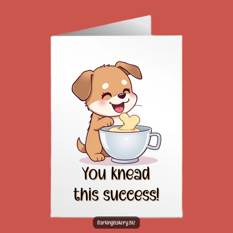 Free Printable Congrats Card: Batter Thief Dog - Joyful Downloadable Celebration