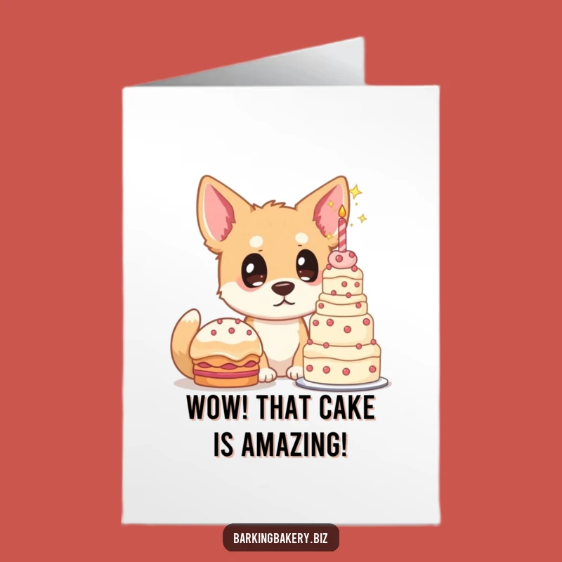 Sweet Success Free Printable Congrats Card: Dog's Awe, Downloadable Celebration!