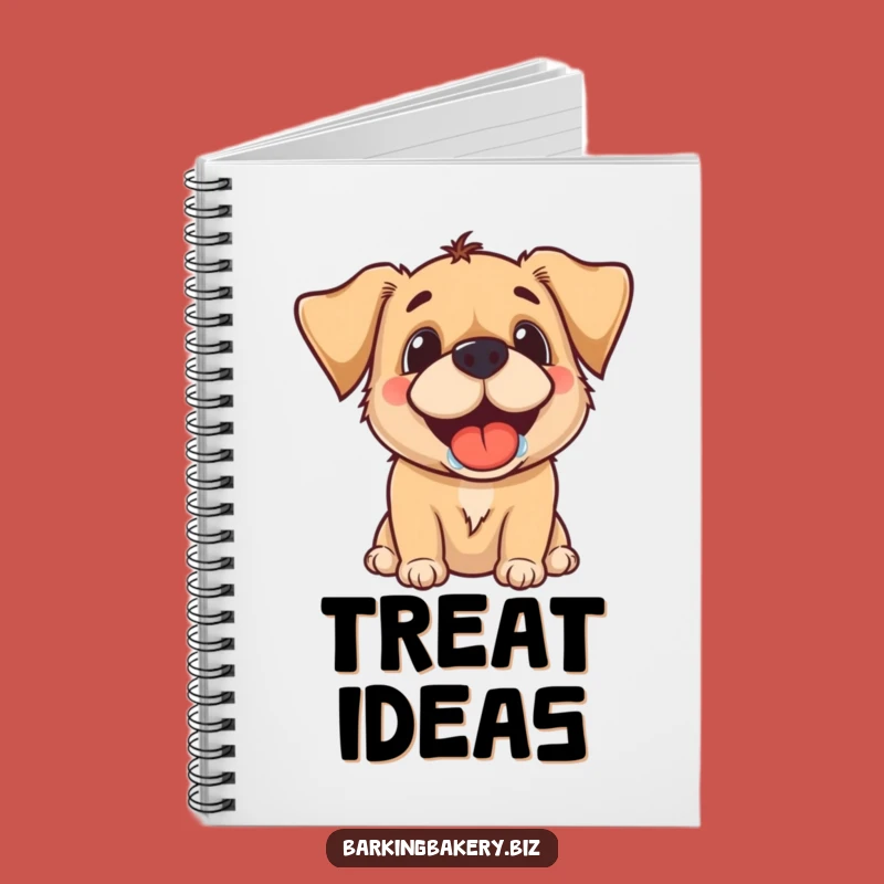 Funny Dog Treat Notebook - Drooling Grin Journal, Perfect Gift!