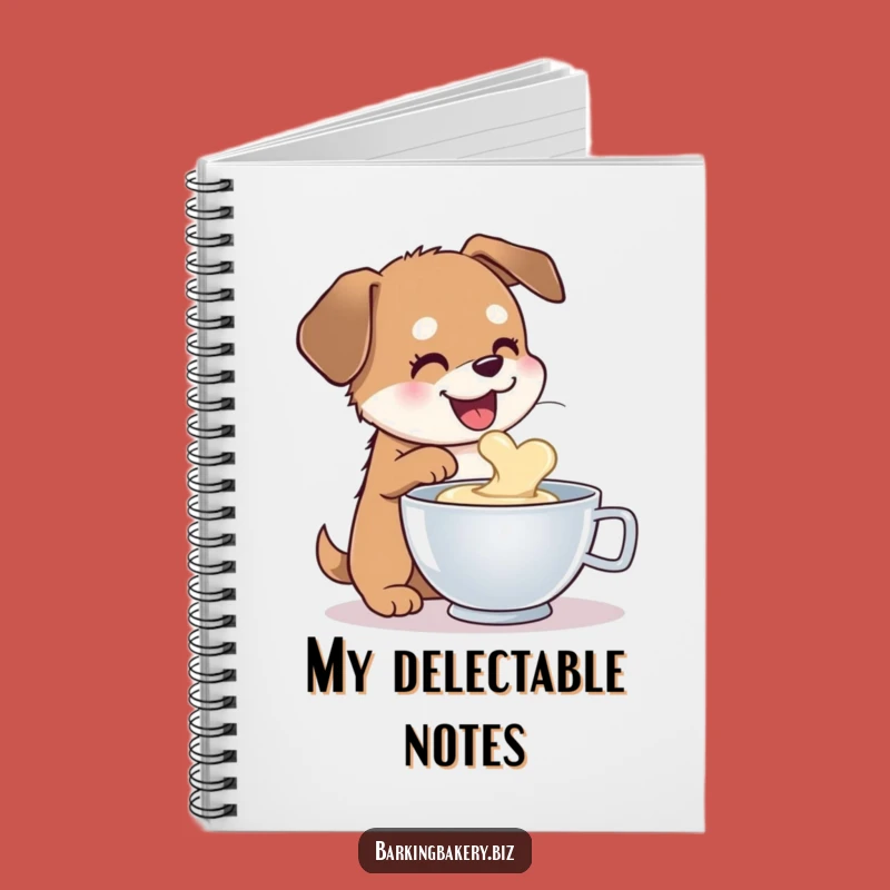 Funny Dog Batter Sampler Notebook: Jot Down Ideas with Baking Delight