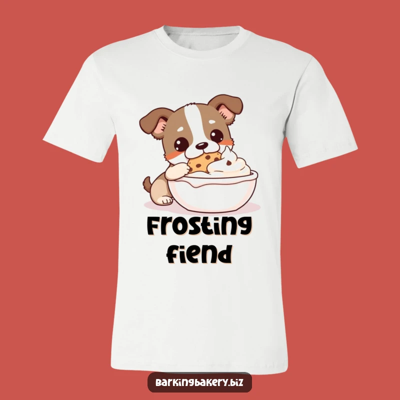 Funny Cookie Monster Dog T-Shirt: Frosty Dip Fun, Hilarious Dog Lover Tee