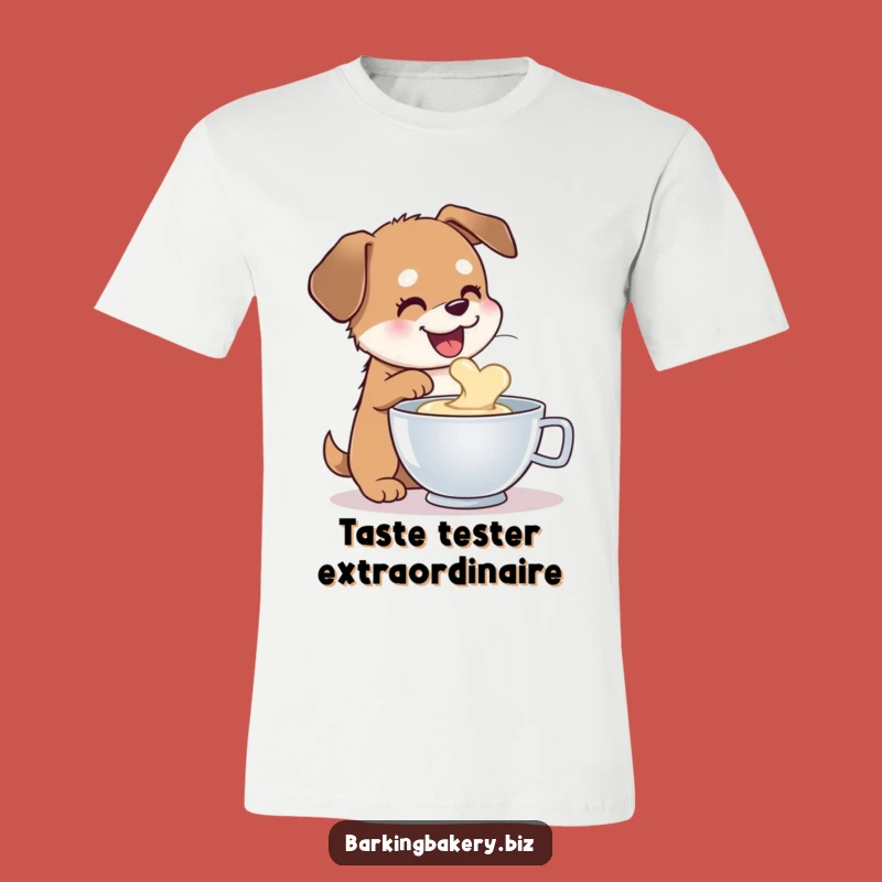 Funny Dog Batter Thief T-Shirt: Wear Your Love for Kitchen Sneakiness